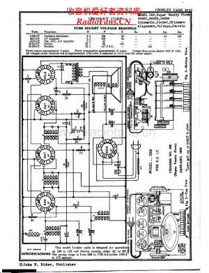 Crosley-Corp-588BC 电路原理图.pdf