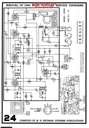 Crosley-Corp-5549 电路原理图.pdf