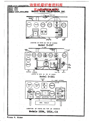 Lafayette-Radio-Mfg-Co-D251 电路原理图.pdf