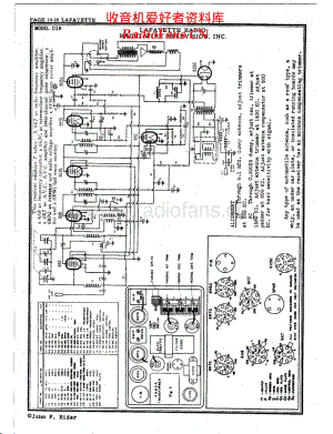 Lafayette-Radio-Mfg-Co-D18 电路原理图.pdf