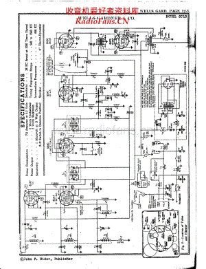 Wells-Gardner-and-Co-6C13 电路原理图.pdf