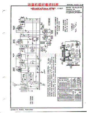 Sonora-Radio-and-Telev-Corp-TX-58 电路原理图.pdf